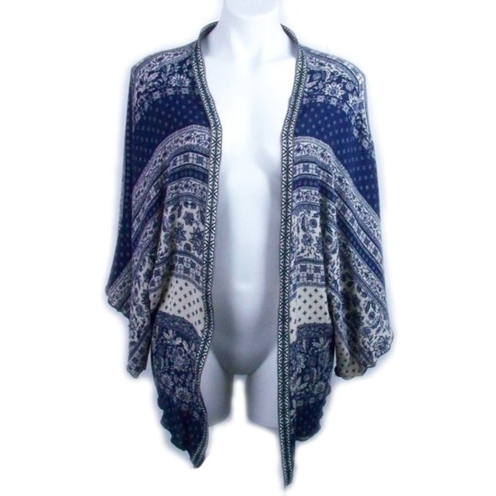 Bella D Kimono Style Cardigan